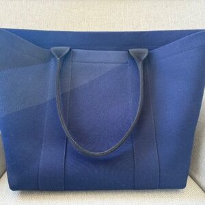 Rothy's Essential Tote Midnight Navy and Wristlet